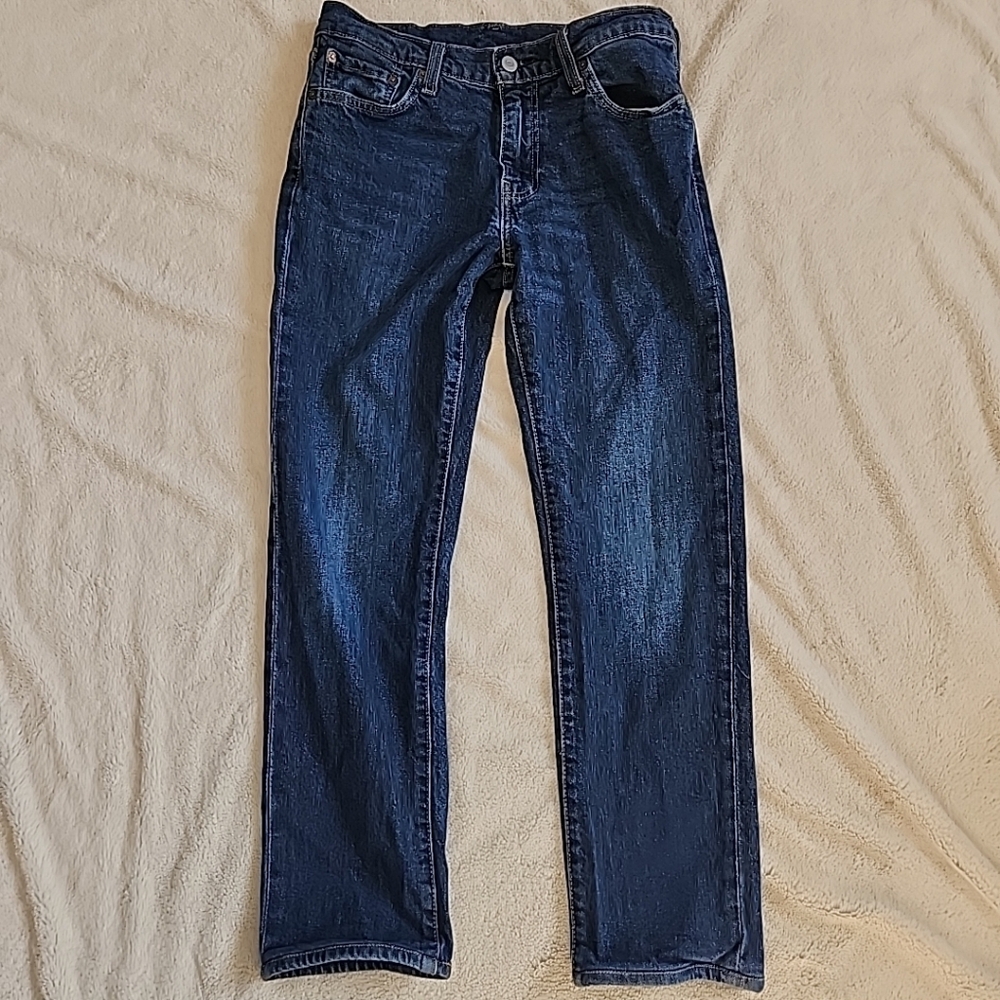 Levi's 511 Slim Fit Premium Denim Men's Size 30 x 26 Dark Wash Straight Leg